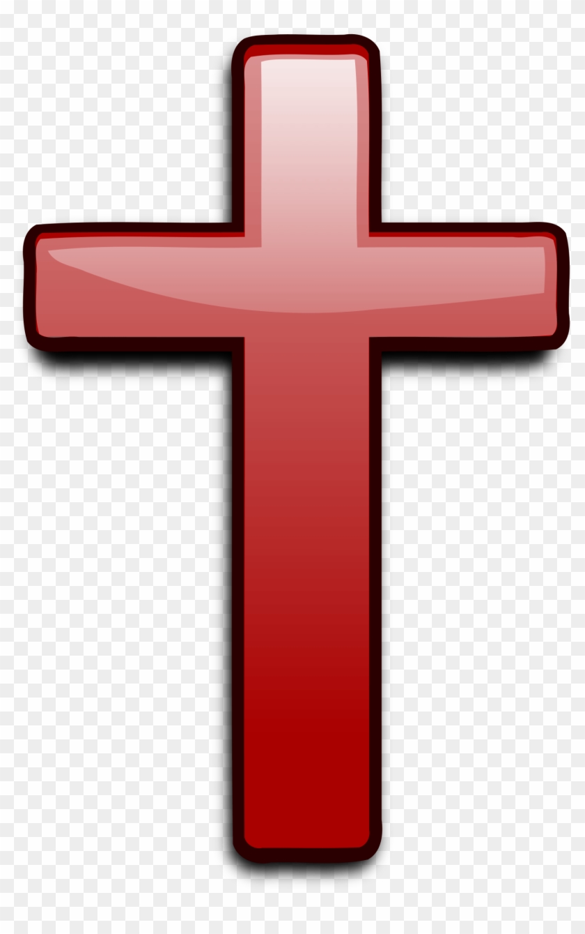 Free Christian Cross Clip Art - Christian Red Cross #1655875