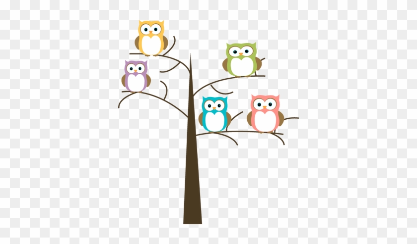 Picture - Owl Clip Art On A Tree #1655892