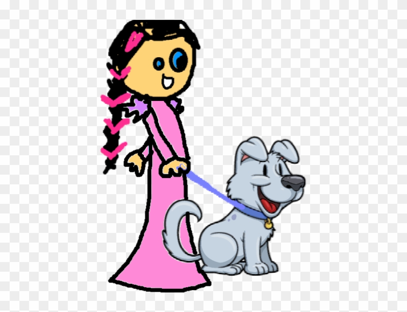 Dog And Owner - Cartoon #1655945