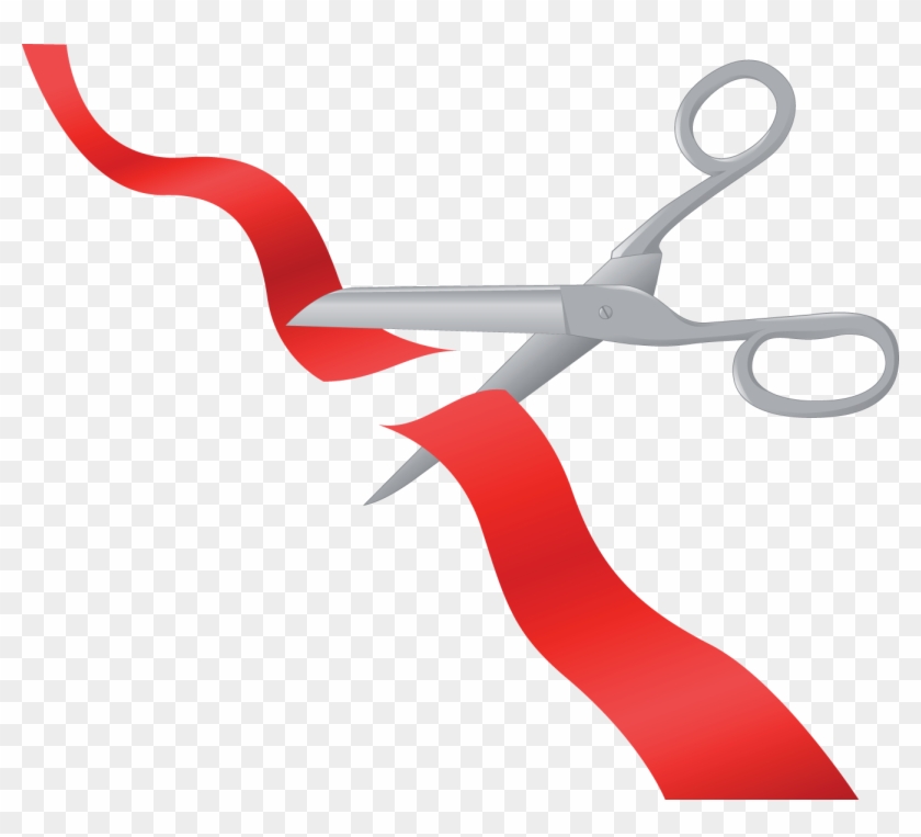 Opening Ceremony Cutting Ribbon Clip Art - Ribbon Cutting Clip Art #254330