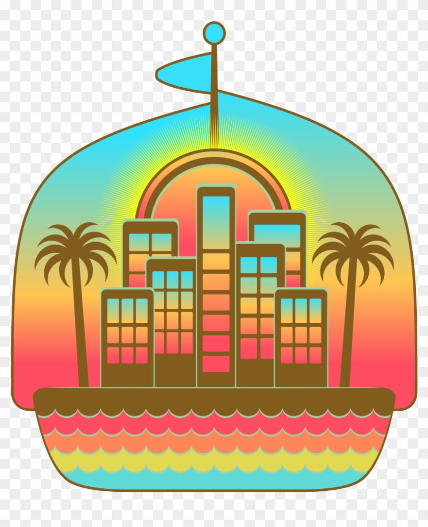 Picture - Beach Hotel Clipart #254390