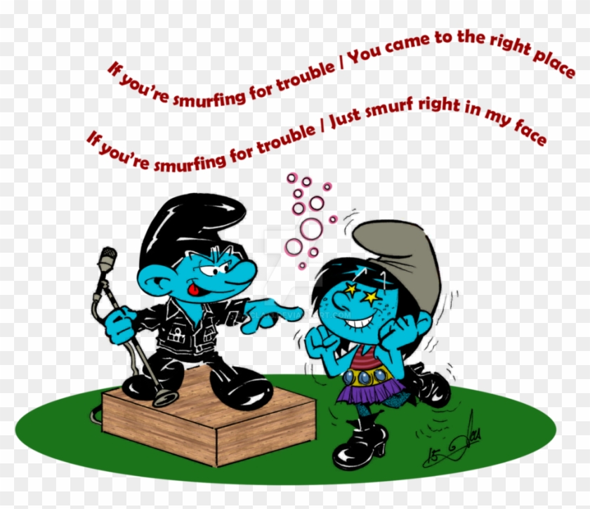 Top 93 Smurf Clip Art - Cartoon #254474