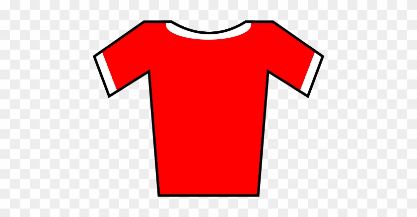 Soccer Jersey Clipart - Clip Art Red Shirt #254525