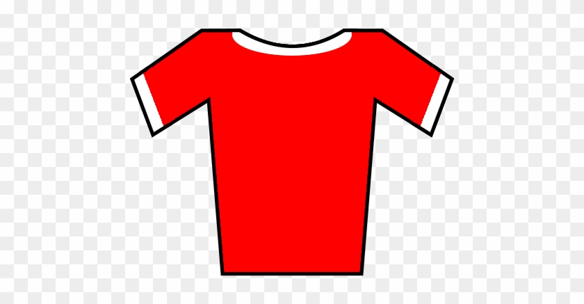 Soccer Jersey Clipart - Clip Art Red Shirt #254525