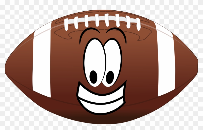 Happy Football Vector Clipart - American Football #254541