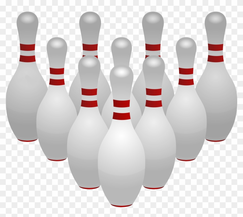 Bowling Pins Png Clipart - Boliche Png #254572