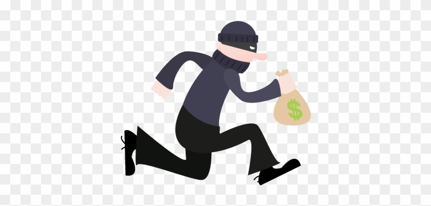 Bank Robber Clipart Png - Robber Clip Art Transparent Background #254593