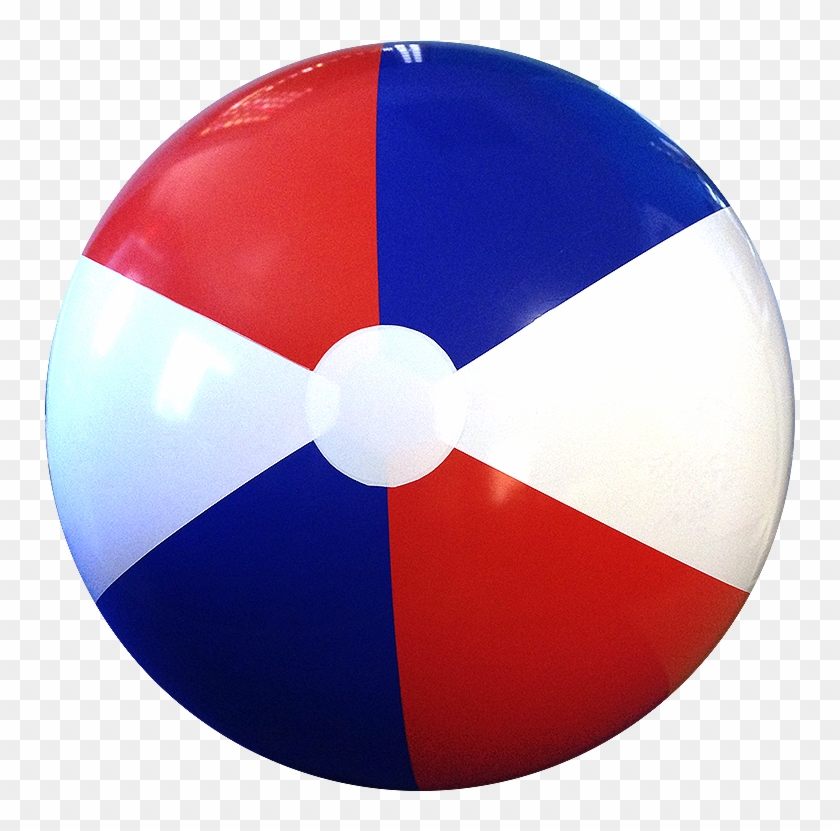 Beach Ball Pictures Free Download Clip Art Free Clip - Blue Red Beach Ball #254619