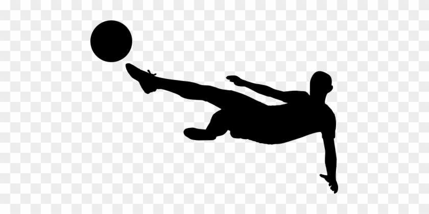 Silhouette, Football, Soccer, Ball, Boy - Fifa Silhouette #254635