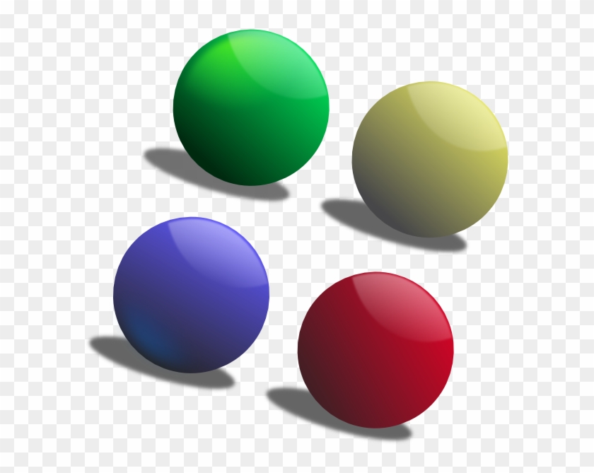 Colour Balls Clip Art At Clker - Balls Clip Art #254647