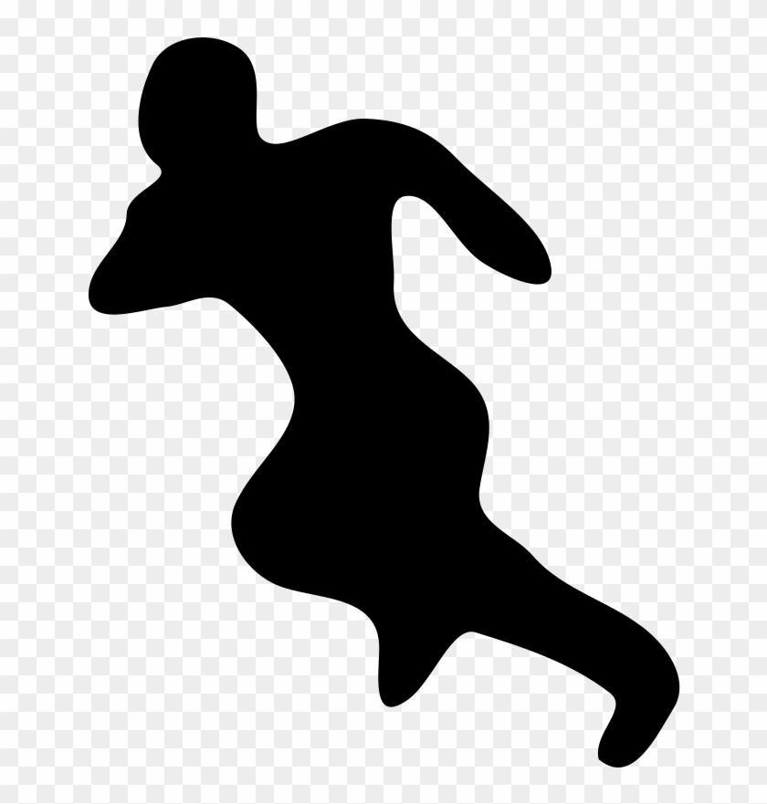 Free Soccer Player Silhouette - Soccer Player Silhouette #254670