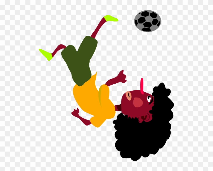 Bicycle Kick Clip Art - Animated Gif Soccer Bicycle Kick #254703