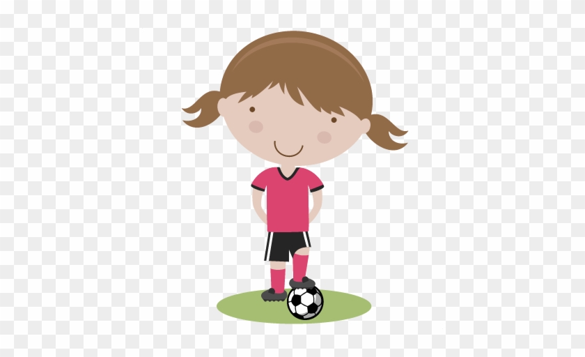 Girl Soccer Player Svg Cutting File Soccer Svg Cut - Girl Soccer Player Clipart #254708