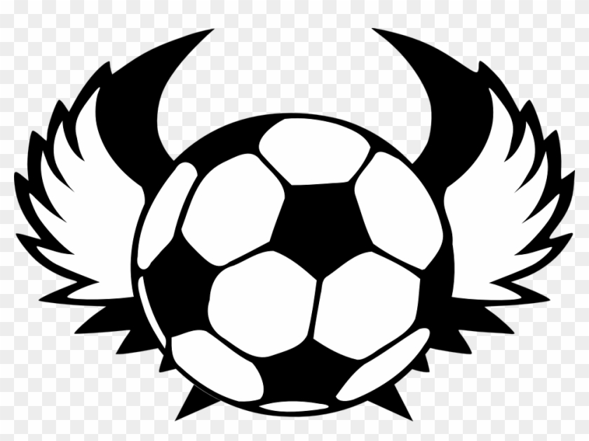 Soccerballwithwings Clip Art - Soccer Ball With Wings #254809