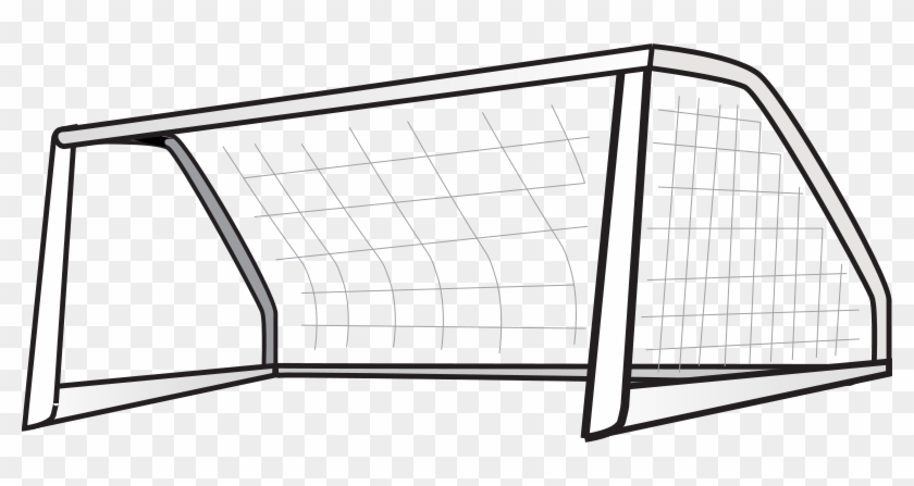 Text Free Soccer Goal - Football Goals Clipart #254817