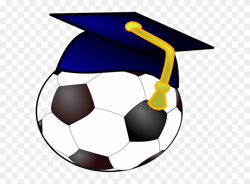 Soccerball Grad Clip Art At Clker - Soccer Ball Clip Art #254902