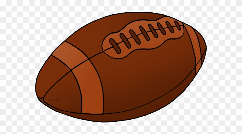 Free Sports Clip Art By Phillip Martin,free Kids Clip - Kick American Football #254921