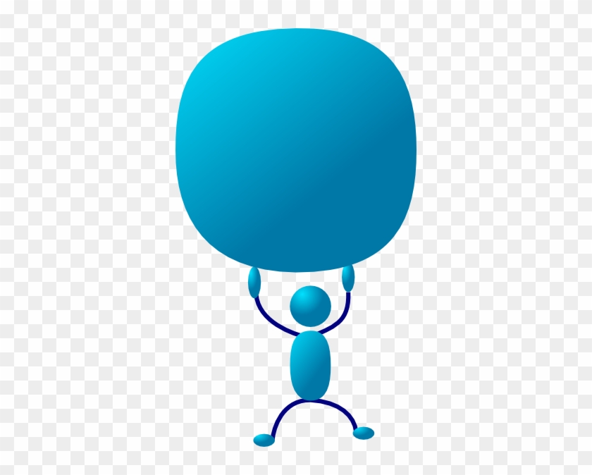 Ball Overhead Clip Art At Clker - Stick People Clip Art #254951