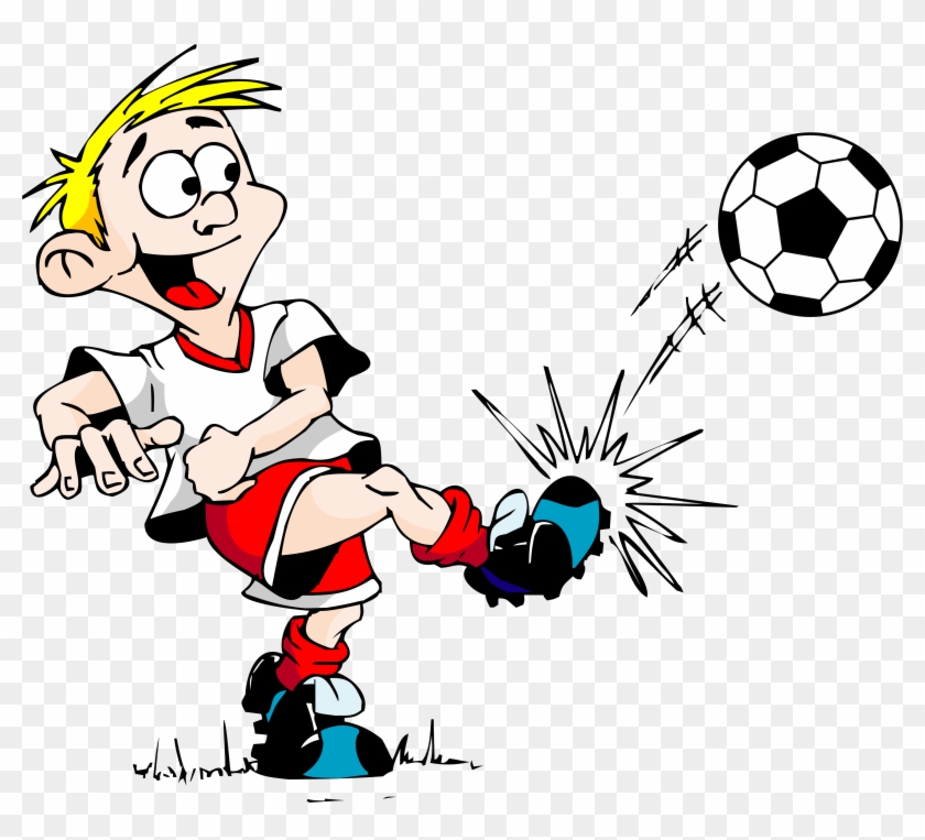 Excl Auds Soccer Boy Ed Comoglio - Soccer Cartoon Clip Art #254980