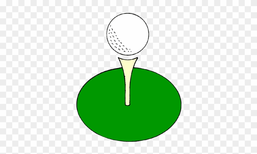 Simple Golf Ball And Tee Clipart A Perfect World Sports - Clip Art Golf #254985