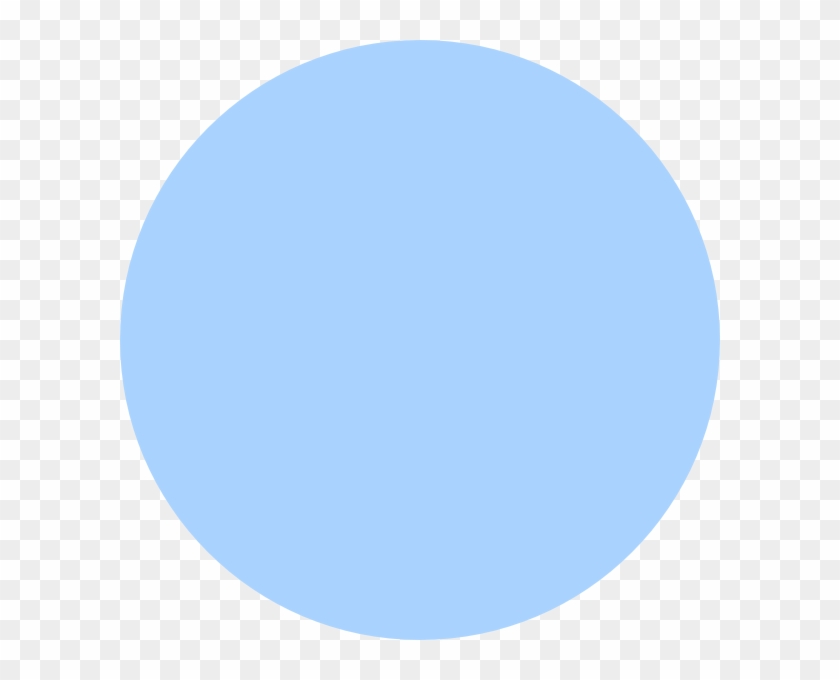 Transparent Light Blue Circle #255005