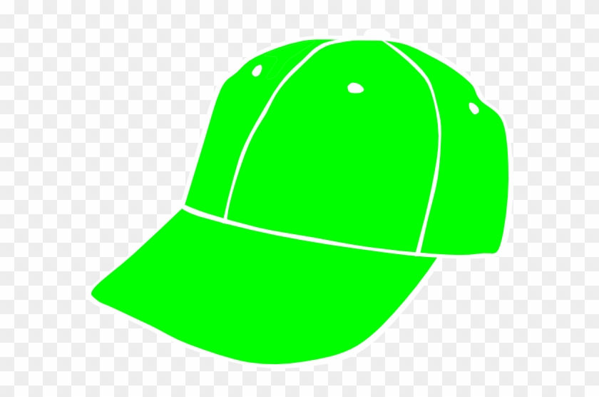 Lime Baseball Cap Clip Art - Green Cap Clipart #255016