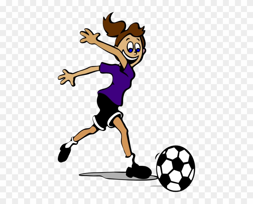 Striker - Clipart - Soccer Ball Clip Art #255017