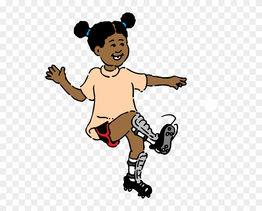 Girl Athlete Clipart #255020