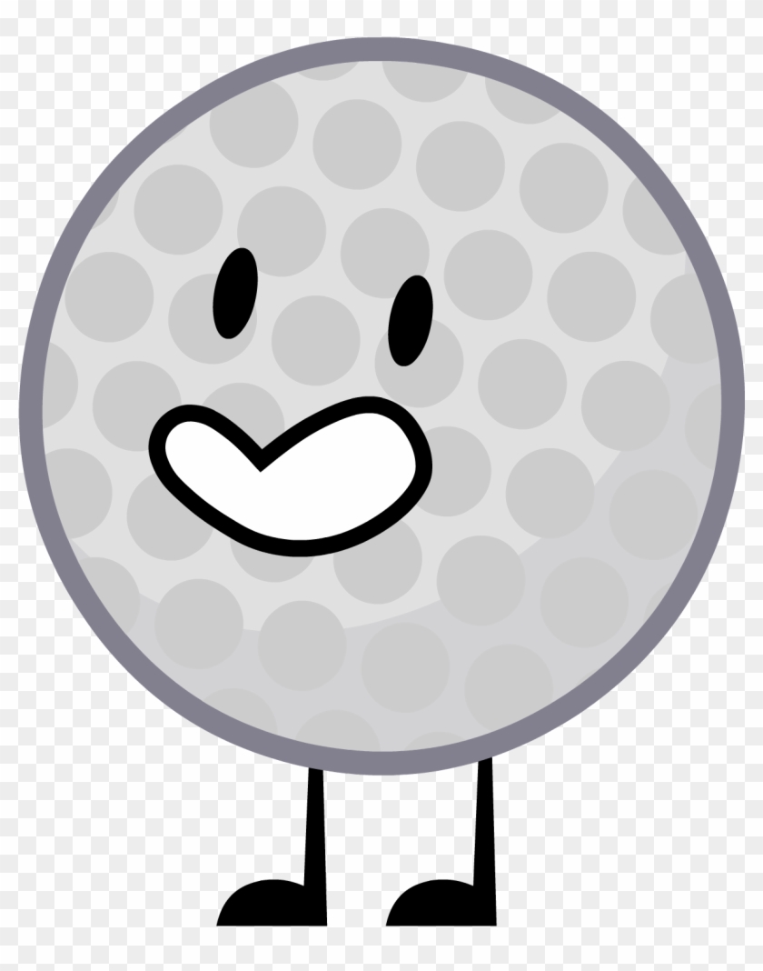 Golf Ball 1 - Golf Ball Bfdi Png #255041