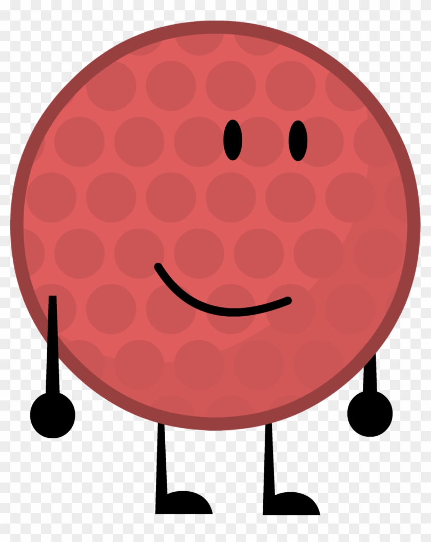 Red Golfball By Brownpen0 - Bfdi Red Golf Ball #255062