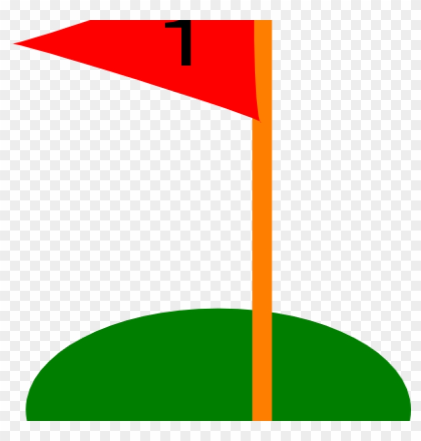 Golf Flag Clipart Golf Flag 19th Hole Clip Art At Clker - Clip Art #255092