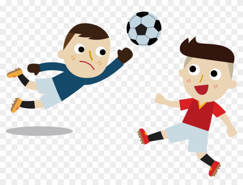 Football Cartoon Illustration - Illustration #255119