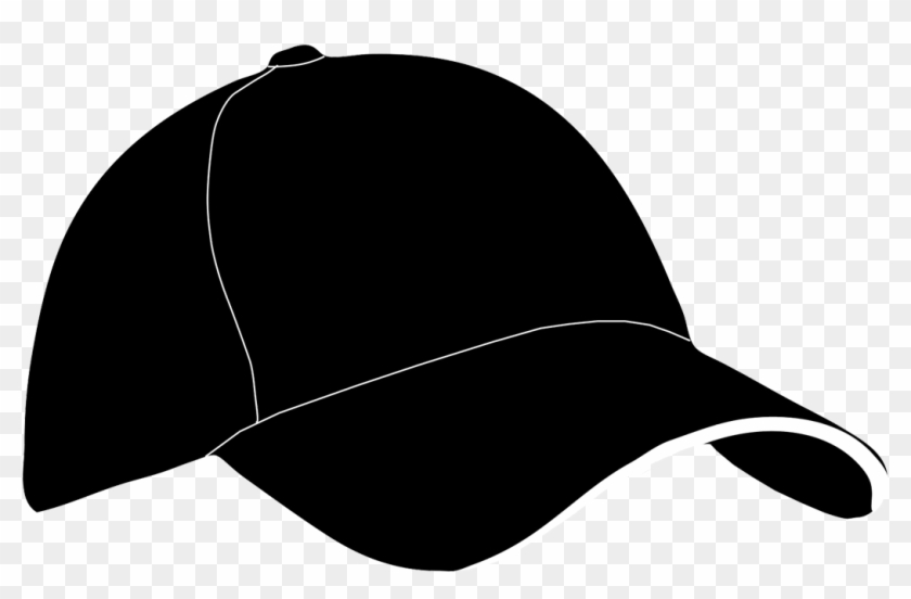 Baseball Hat Clipart - Baseball Cap Silhouette #255122