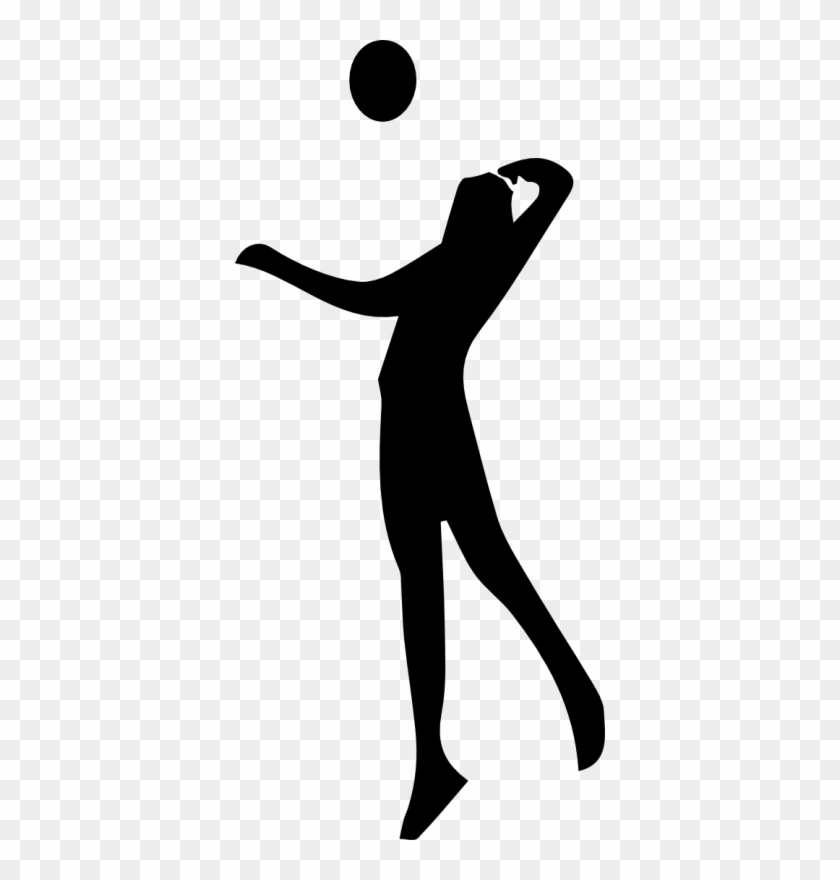 Volleyball Player Silhouette Clipart I2clipart - Volleyball Player Silhouette Clipart I2clipart #255128