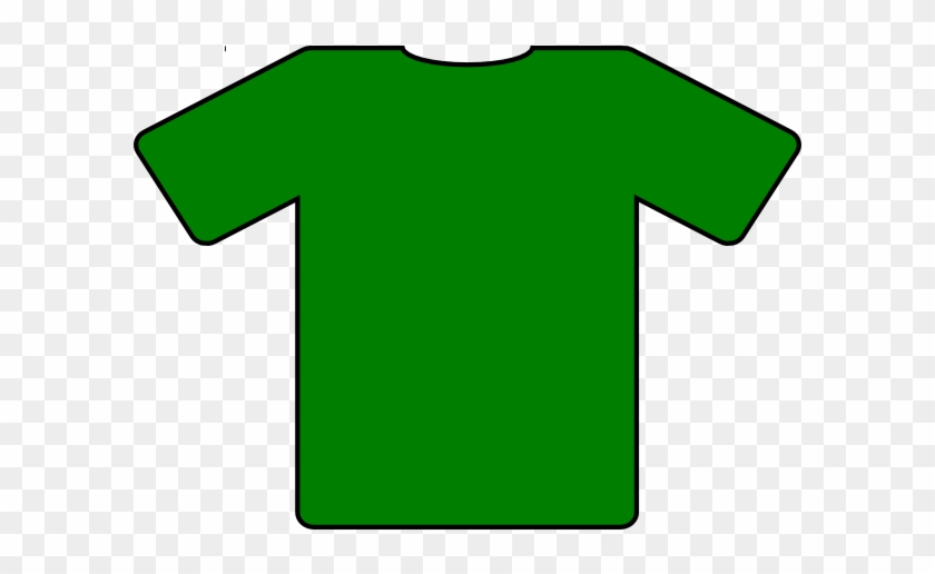 Clipart T Shirt Green #255138