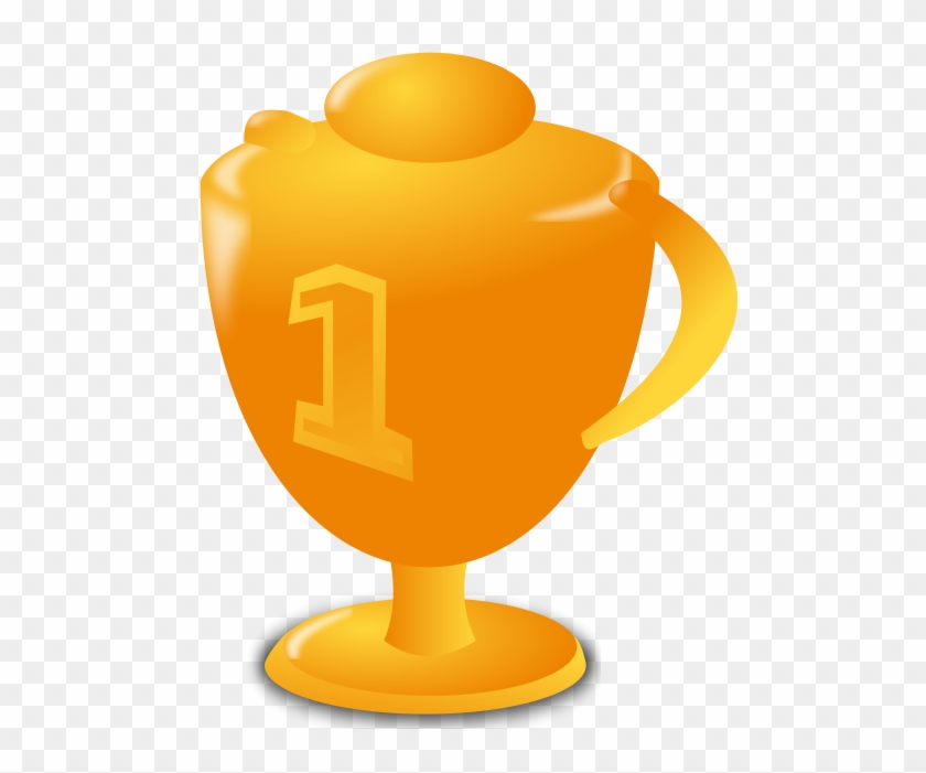 Trophy Number 1 Clipart - Trophy #255142