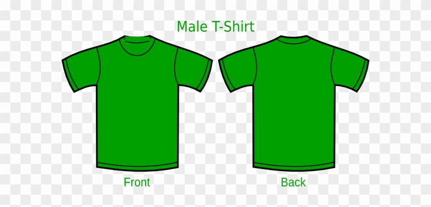 K Green T Shirt Clip Art - Green T Shirt Plain #255208