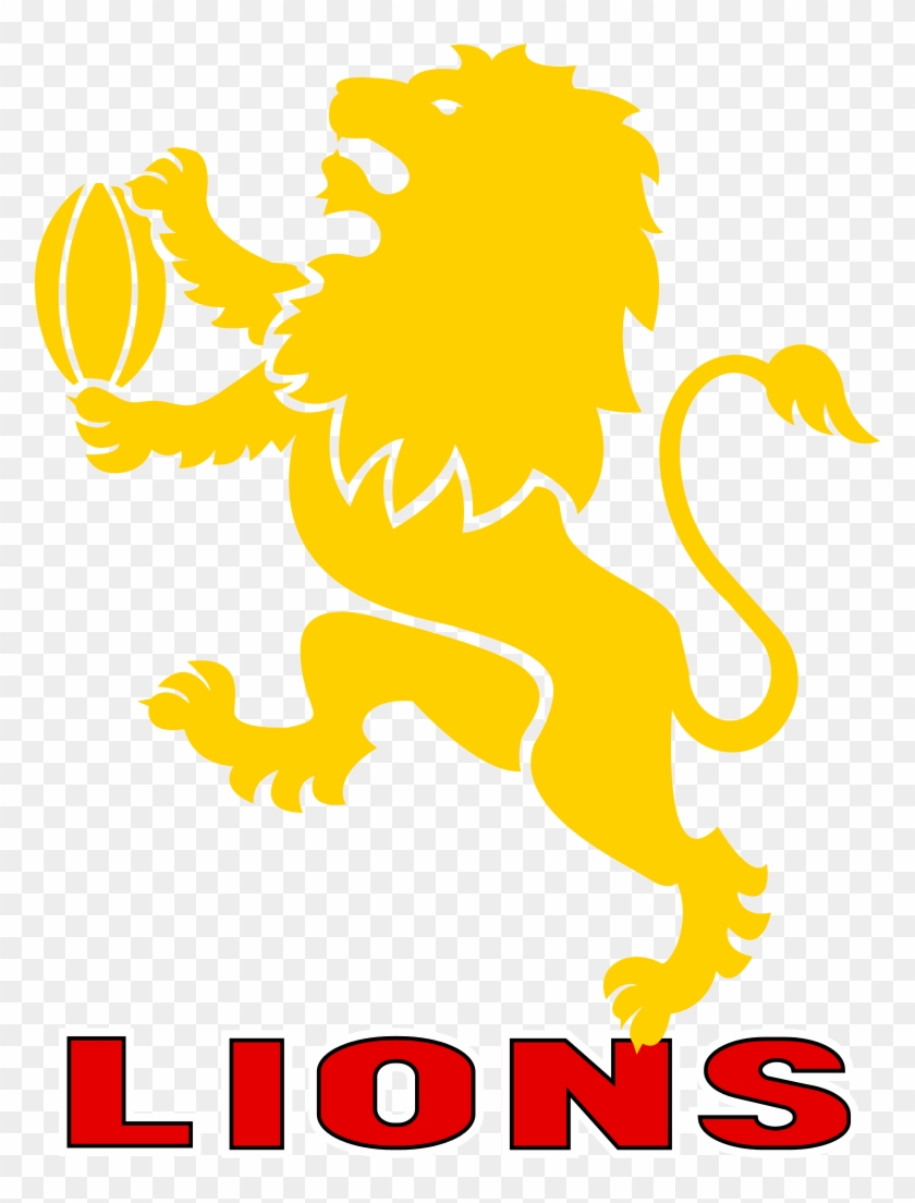 Lion Clipart Rugby - Golden Lions Rugby Logo #255271