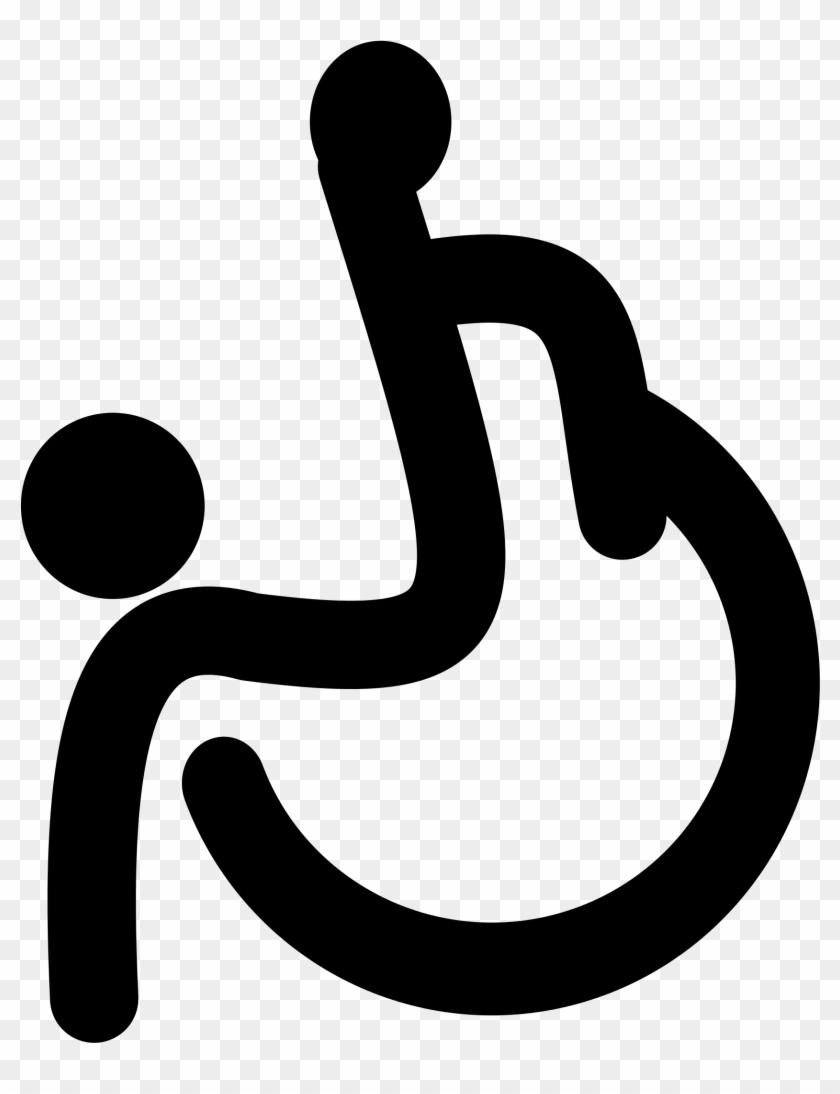Girl In Wheelchair - Rugby En Silla De Ruedas Logo #255285