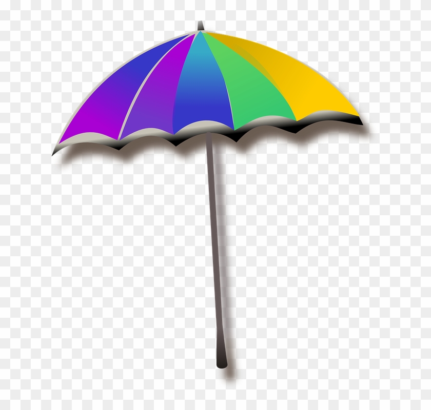 Download - Beach Umbrella Clip Art Transparent #255469