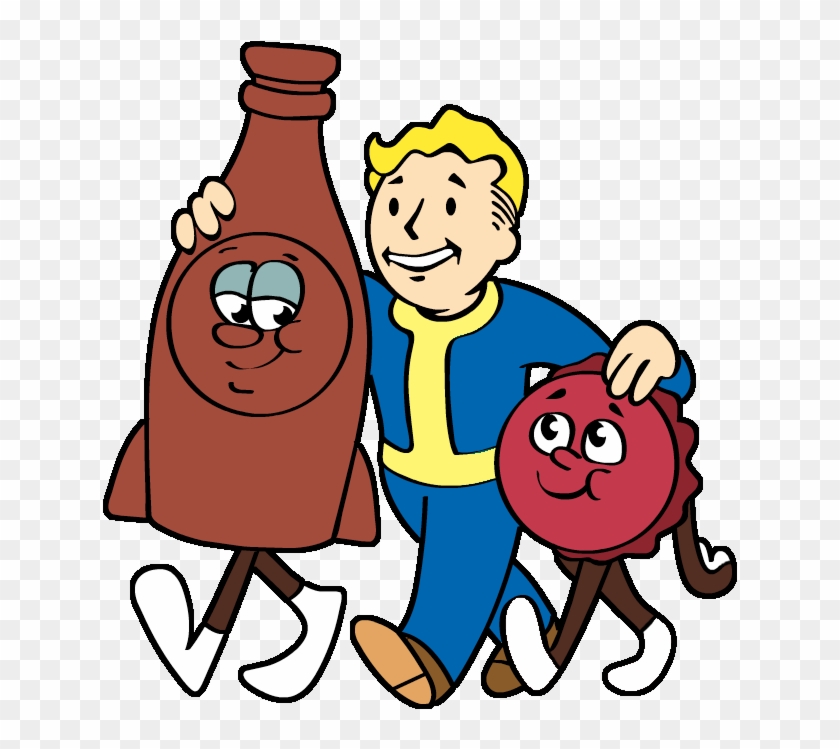 High Noon At The Gulch - Vault Boy Bottle And Cappy #255486