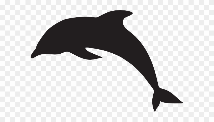 Dolphin Outline Clip Art Clipart Collection - Dolphin Silhouette Png #255709