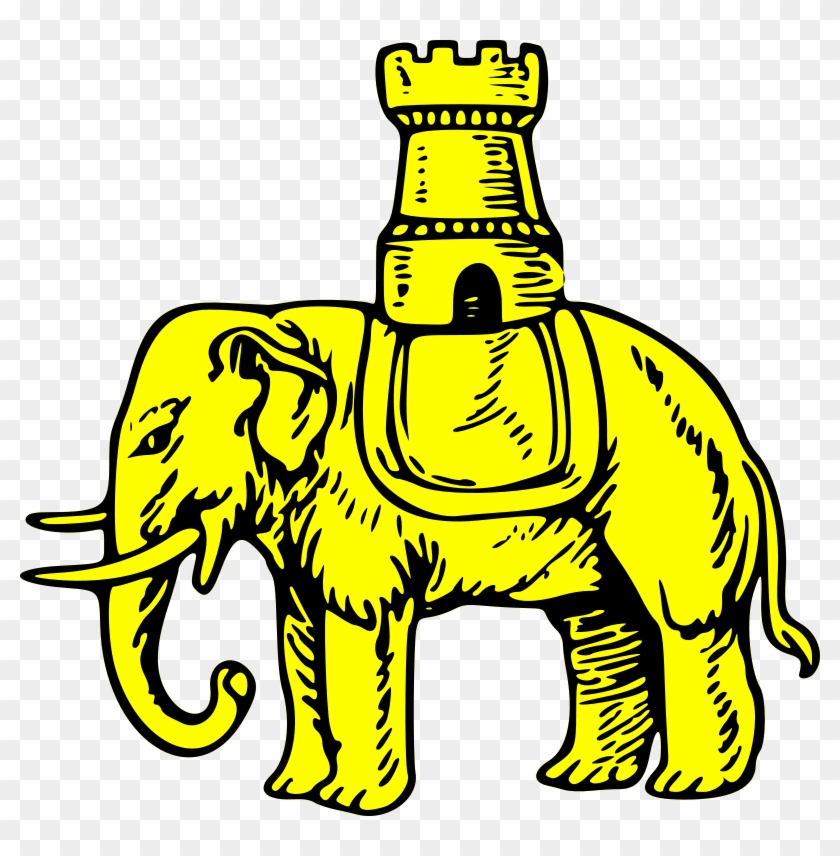Elephant And Castle Clipart - Elephant And Castle Tattoo #255723