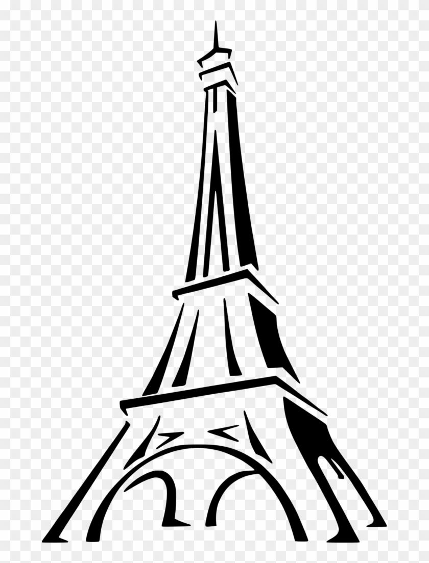 Eiffel Tower Clip Art Black And White Eiffel Tower