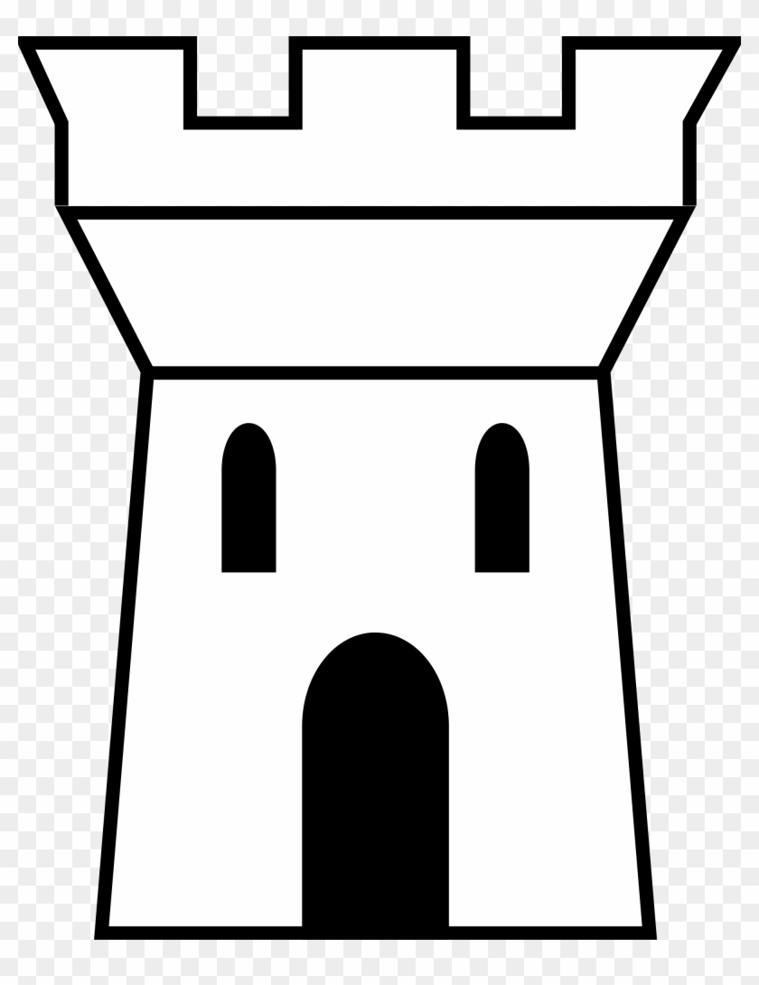 Castle Tower Drawing At Getdrawings - Castle Tower Logo Outline #255834