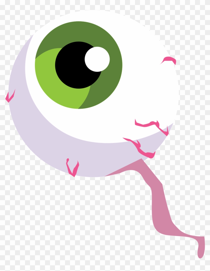 Spooky Eyeball - Cartoon Eyeball Png #255877