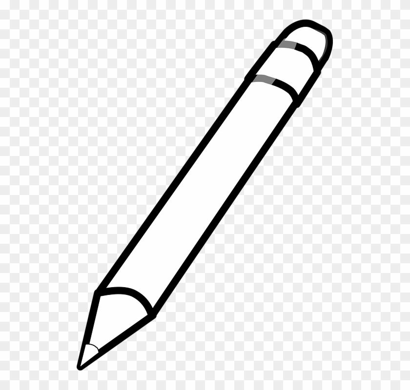 Pencil - Clipart - Black - And - White - Pencil Drawing Black And White #255892