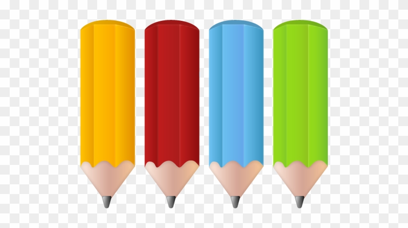 Cartoon Coloured Pencils - Pencils Icon #255909
