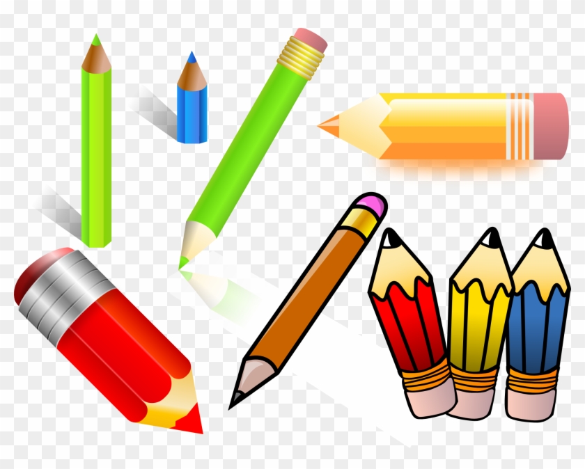 Crayon Pencil Drawing Clip Art - Crayon Pencil Drawing Clip Art #255937