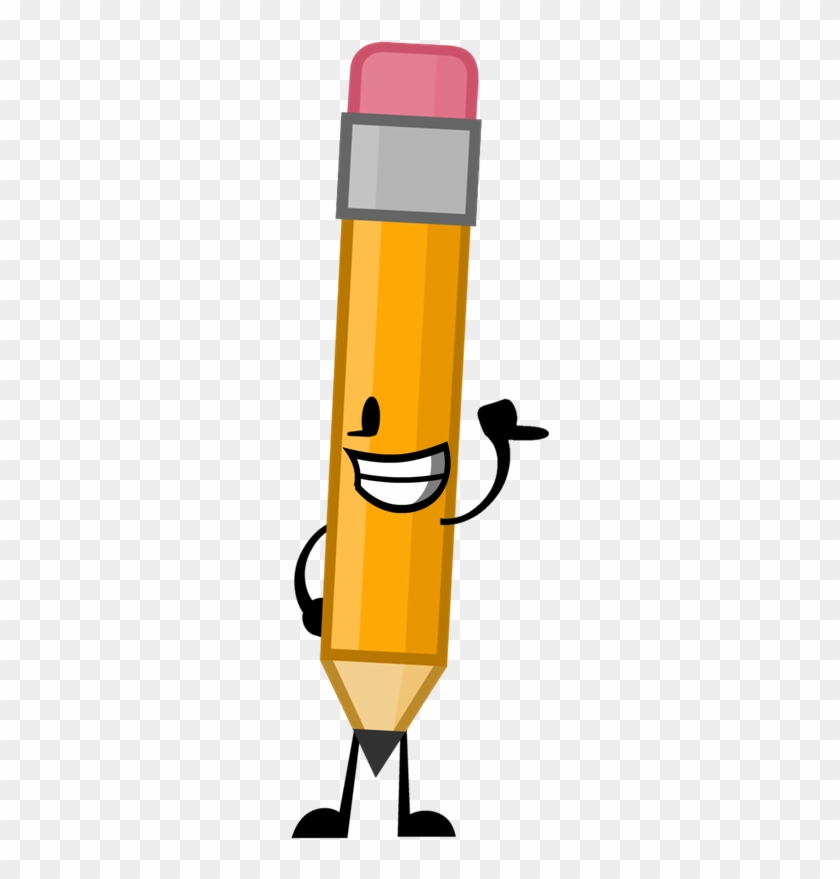 Pencil And Book Meet An 'awkward' Container (2007) - Bfb Intro Poses Bfdi Assets #255997